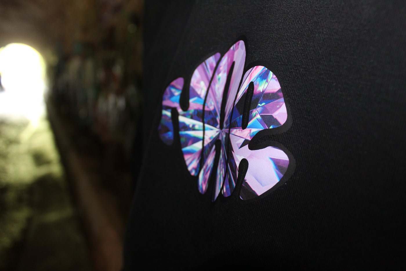 NAR 350gsm Oversized Cotton Logo Hoodie - 'Crystal' Edition