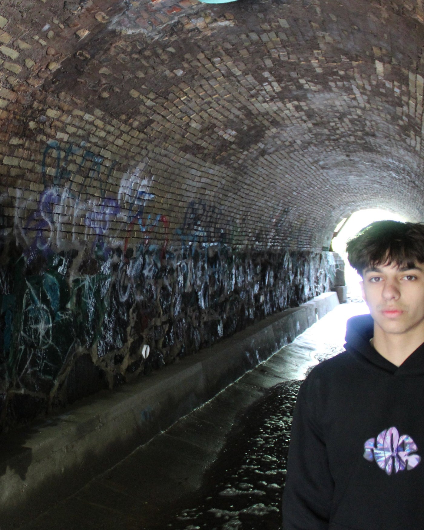 NAR 350gsm Oversized Cotton Logo Hoodie - 'Crystal' Edition